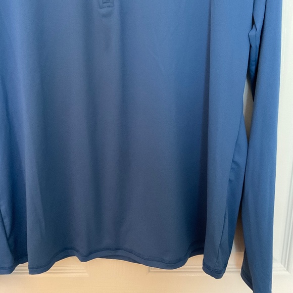 LADIES SPEEDO SWIM SHIRT W/RASH GUARD.  XL. UV PROTECTION. NWOT.  HAS ZIPPER. - Picture 3 of 7